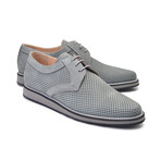 Perforated Casual Lace Up // Gray Nubak (US: 8.5)