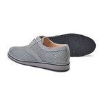 Perforated Casual Lace Up // Gray Nubak (US: 11)