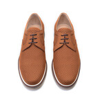 Perforated Casual Lace Up // Tan Nubak (US: 10.5)