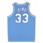 Larry Bird Autographed Indiana State University Jersey