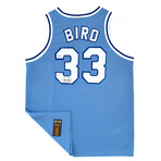 Larry Bird Autographed Indiana State University Jersey