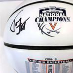 Tony Bennett Autographed Virginia Cavaliers 2019 National Champions Basketball