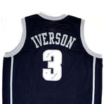 Allen Iverson Autographed Georgetown Hoyas Jersey