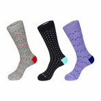 Ulises Crew Socks // 3 Pack