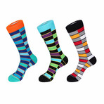 Jaydan Crew Socks // 3 Pack