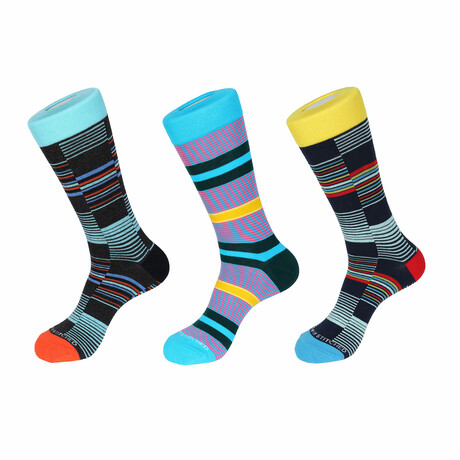 Sergio Crew Socks // 3 Pack