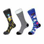 Marlon Crew Socks // 3 Pack