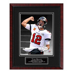 Tom Brady // Fist Pump // Framed + Unsigned
