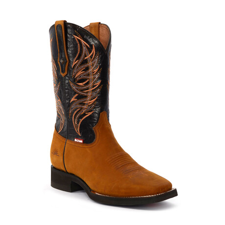 Rodeo Square Boot Falcon // Tobacco (US: 7EE)