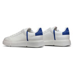 Matt Five Sneaker // White + Cobalt (Euro: 44)