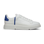 Matt Five Sneaker // White + Cobalt (Euro: 39)