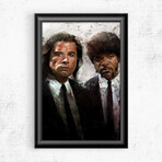 Pulp Fiction // Jules and Vincent (11"W x 17"H)