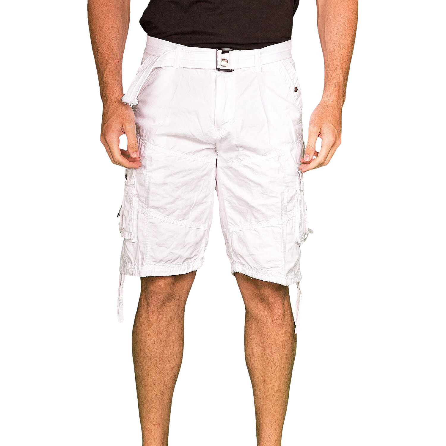 Cargo Shorts // White (40) BESPOKE Touch of Modern