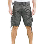 Cargo Shorts // Charcoal (36)