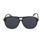 Men's Square Sunglasses // Black