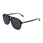 Men's Square Sunglasses // Black