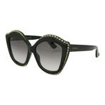 Women's Cat Eye Sunglasses V2 // Shiny Black