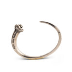 Lion Head Nail Cuff Bracelet // Bronze (Small)