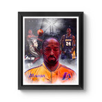Kobe Bryant // Mamba Mentality // Art Print (16"H x 20"W)