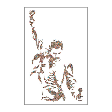 Queen (16"W x 20"H)
