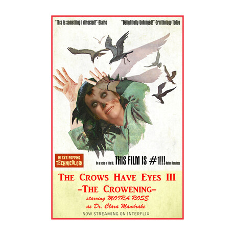 The Crows Have Eyes III (11"W x 14"H)
