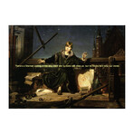 First Contact (14"W x 11"H)