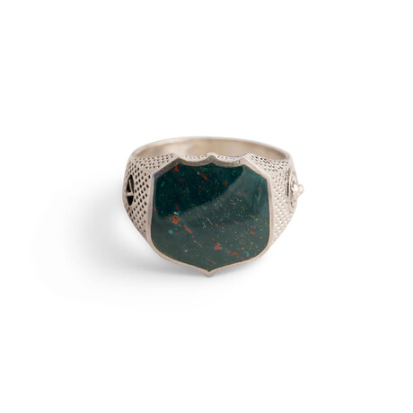 Signet Ring  // Bloodstone (7.5)