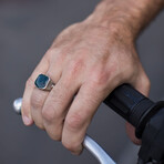 Signet Ring  // Bloodstone (7.5)