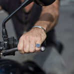 Signet Ring // Sapphire (12.5)