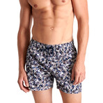 Jace Classic Fit Swim Trunks // London (Small)