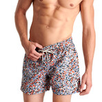 Francesco Classic Fit Swim Trunks // Morocco (Small)