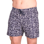 Bazzi Classic Fit Swim Trunks // Tokyo (Small)