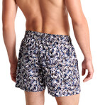 Jace Classic Fit Swim Trunks // London (Small)