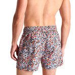 Francesco Classic Fit Swim Trunks // Morocco (Small)