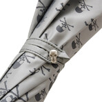 Studs and Skulls Umbrella // Gray