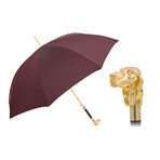Fido Oro Umbrella // Burgundy