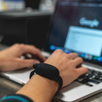 OLO Sanitizer Wristband // Black