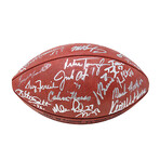 1985 Chicago Bears // Team Signed Wilson Super Bowl XX Official NFL Game Football // 28 Signatures
