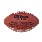 1985 Chicago Bears // Team Signed Wilson Super Bowl XX Official NFL Game Football // 28 Signatures