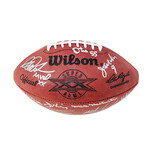 1985 Chicago Bears // Team Signed Wilson Super Bowl XX Official NFL Game Football // 28 Signatures