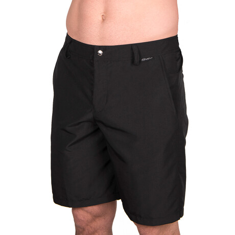 Harry Fashion Polyester Short // Black (Small)