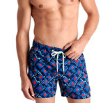 Nathan Classic Fit Swim Trunks // Bangkok (Small)