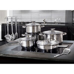 Jumbo Stainless Steel Cookware Set // 17pcs
