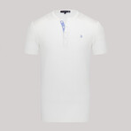 Steph Short Sleeve Shirt // White (L)