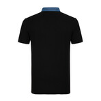 Robert Short Sleeve Polo Shirt // Black (L)