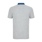 Florence Short Sleeve Polo Shirt // Gray Melange (S)