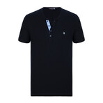 Luke Short Sleeve Shirt // Navy (XS)