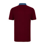 Denali Short Sleeve Polo Shirt // Bordeaux (M)