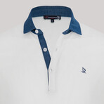 Milan Short Sleeve Polo Shirt // White (S)