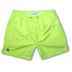 Mens Solid Swim Suit // Swizzle Lime (XL)